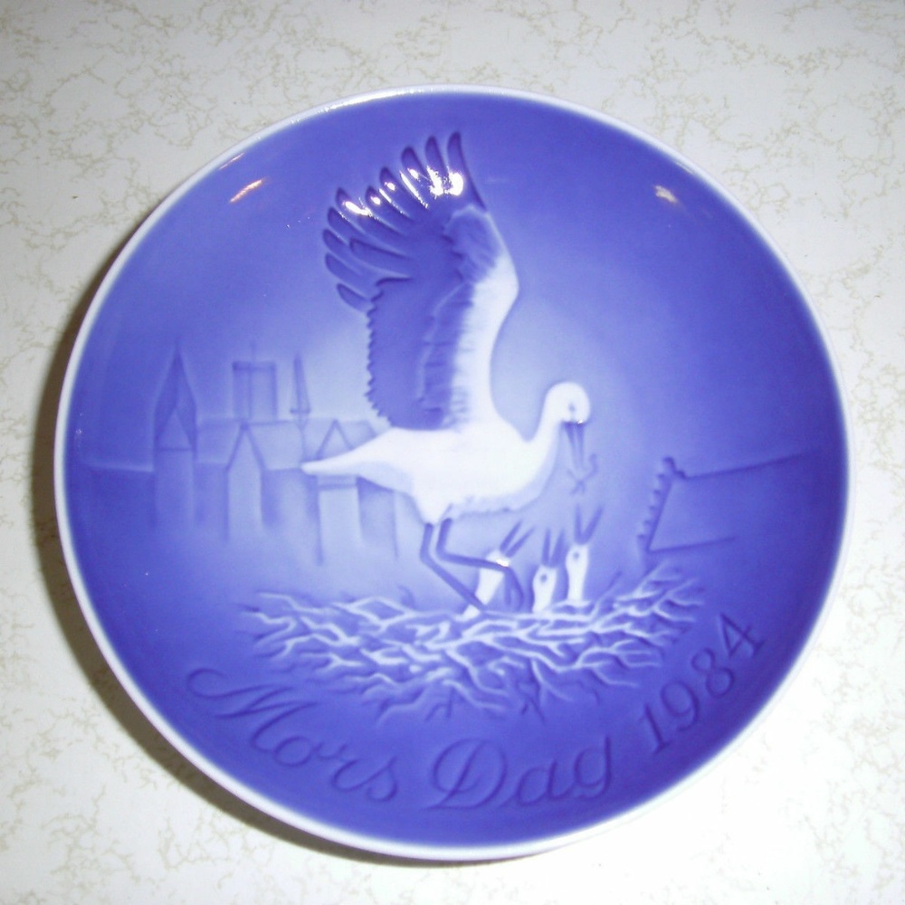 BING & GRONDAHL 1984 Mors Dag MOTHER’S DAY Plate